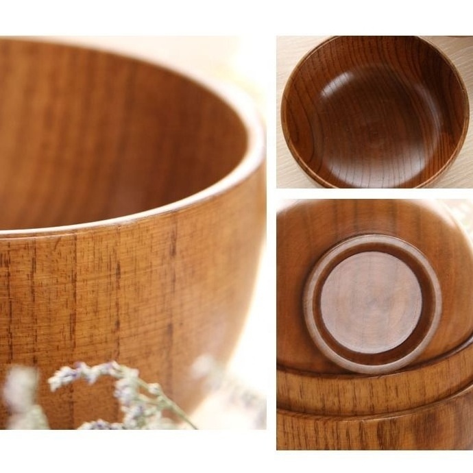 wood bowl set acacia wood salad high quality durable eco friendly safe wooden bowl set