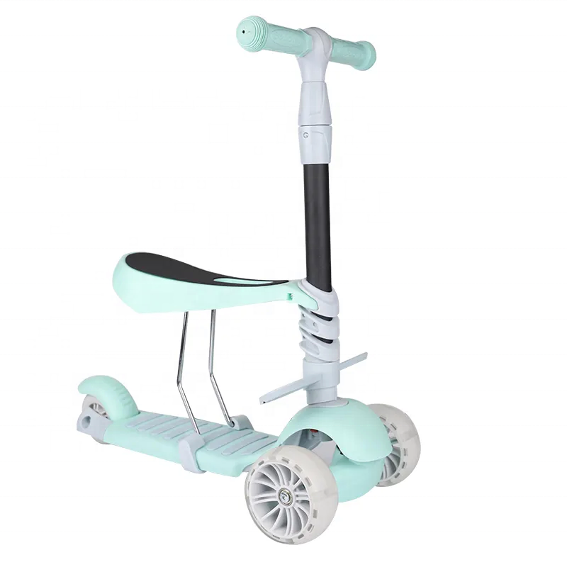 New Model High Quality Height Adjustable 3 Wheels Kick Kids Scooter For Child Scooter With Optional Color