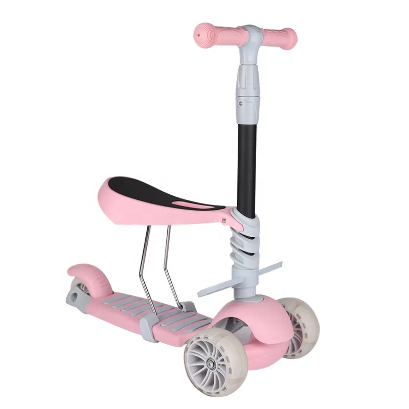 New Model High Quality Height Adjustable 3 Wheels Kick Kids Scooter For Child Scooter With Optional Color