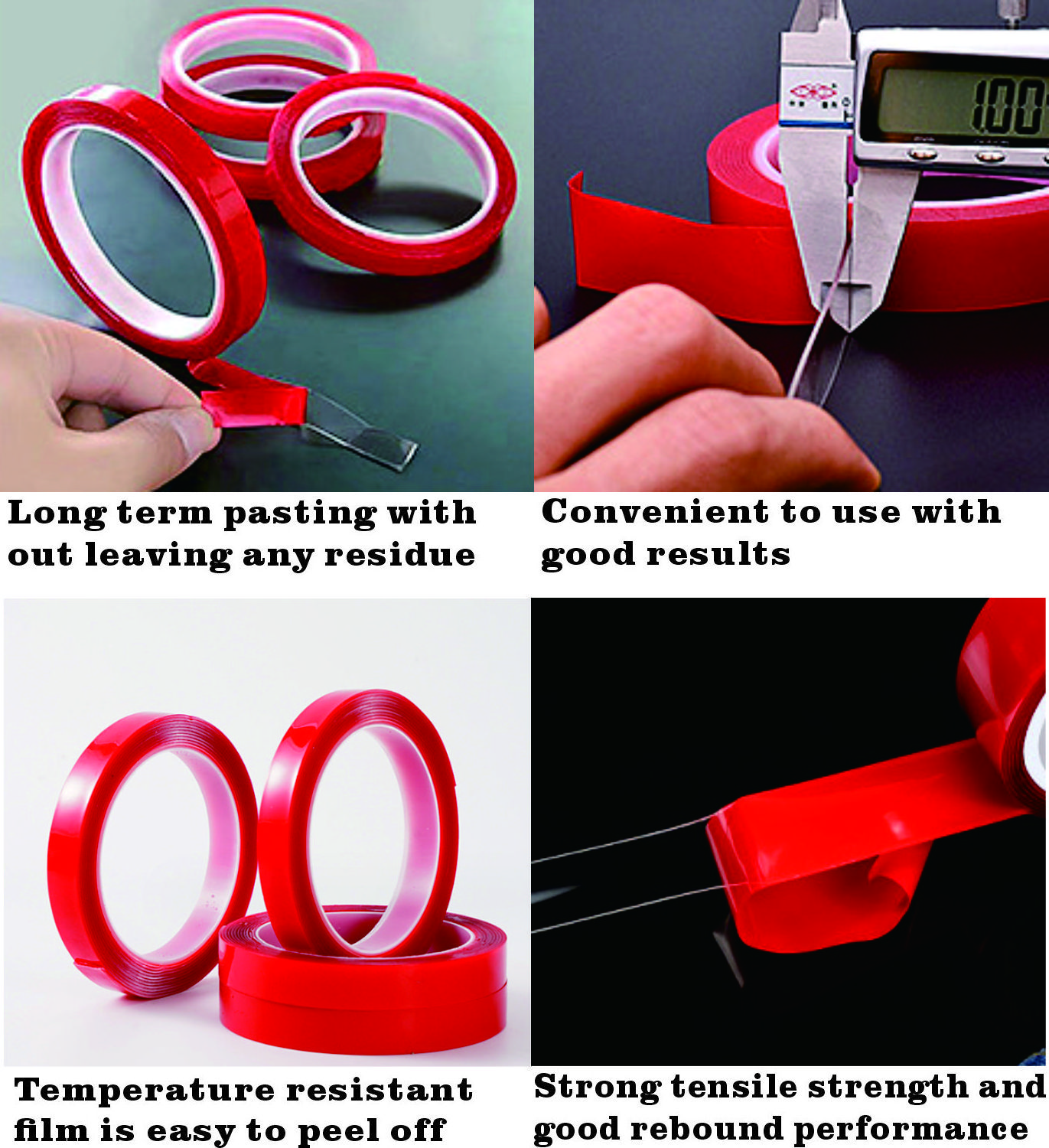 Removable Acrylic Tape Industrial Tape Mounting No Trace Nano Adhesive Tape