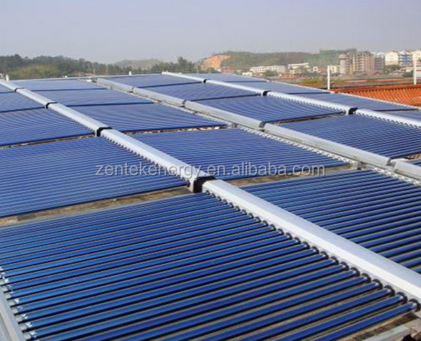 30 Evacuated Tube Solar Collector with Copper Heat Pipe