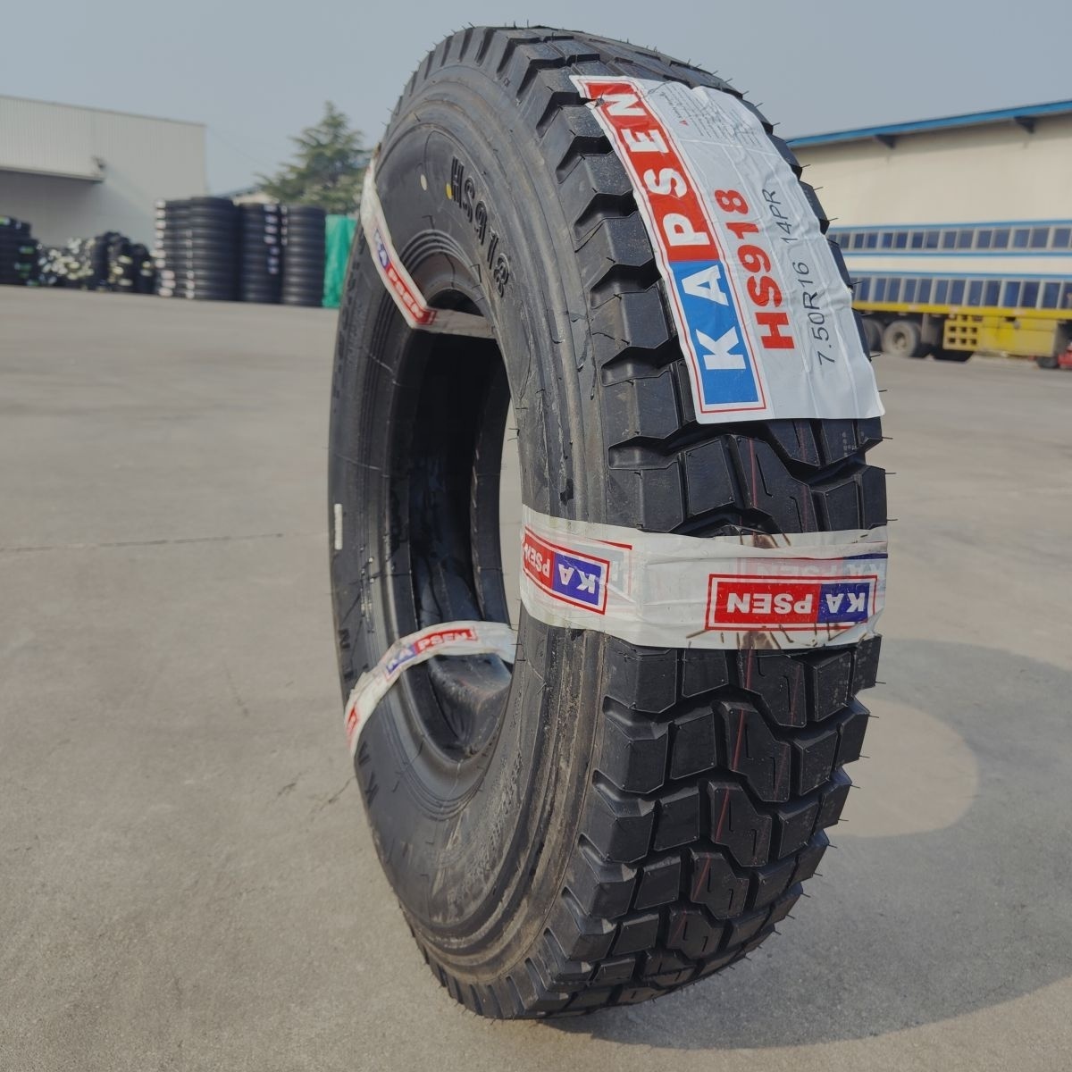 TIres for Truck HS918 700R16 750R16 825R16 825R20 900R20 1000R20 1100R20 1200R20 1200R24 KAPSEN DURUN Truck Tyre