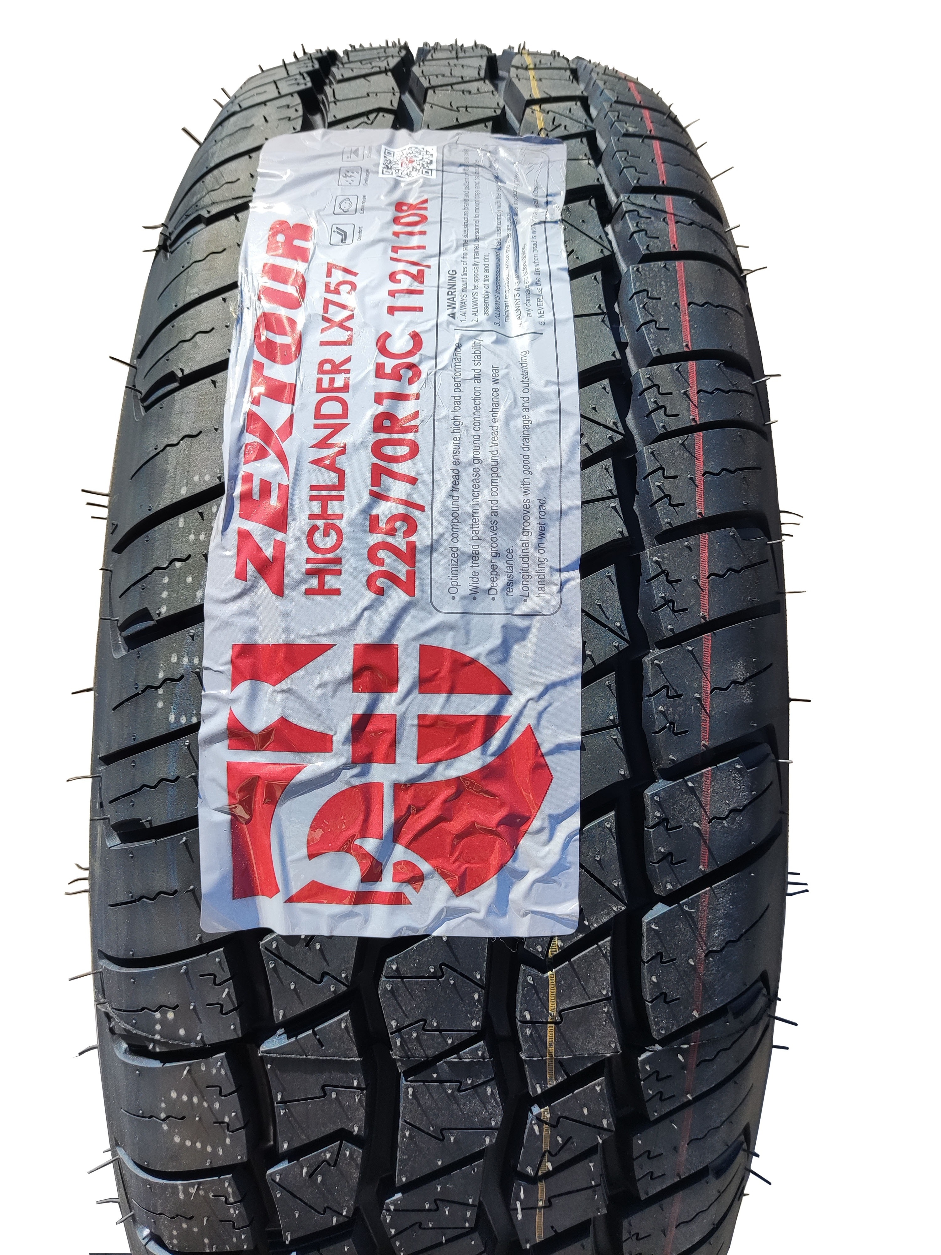 Wholesale  ZEXTOUR GODDARD SUV LIGHT TRUCK HIGHLANDER LX757 235 70R16 235 70 r16 225 70 R15C  235 60R18 TYRES for Africa Market