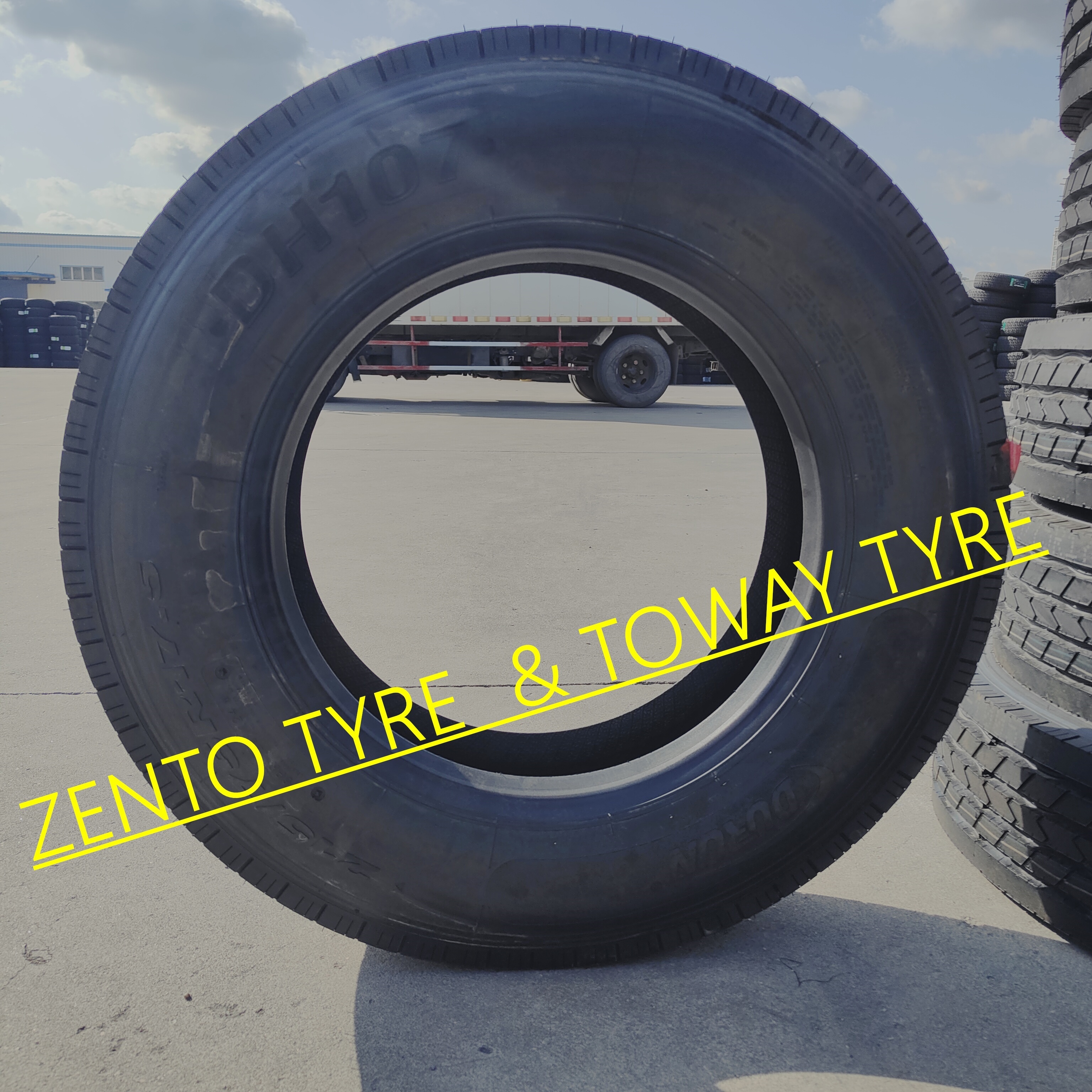 High Quality Truck Tire for Trailer DURUN DH107 215/75R17.5 235/75R17.5 205/75R17.5 225/70R19.5