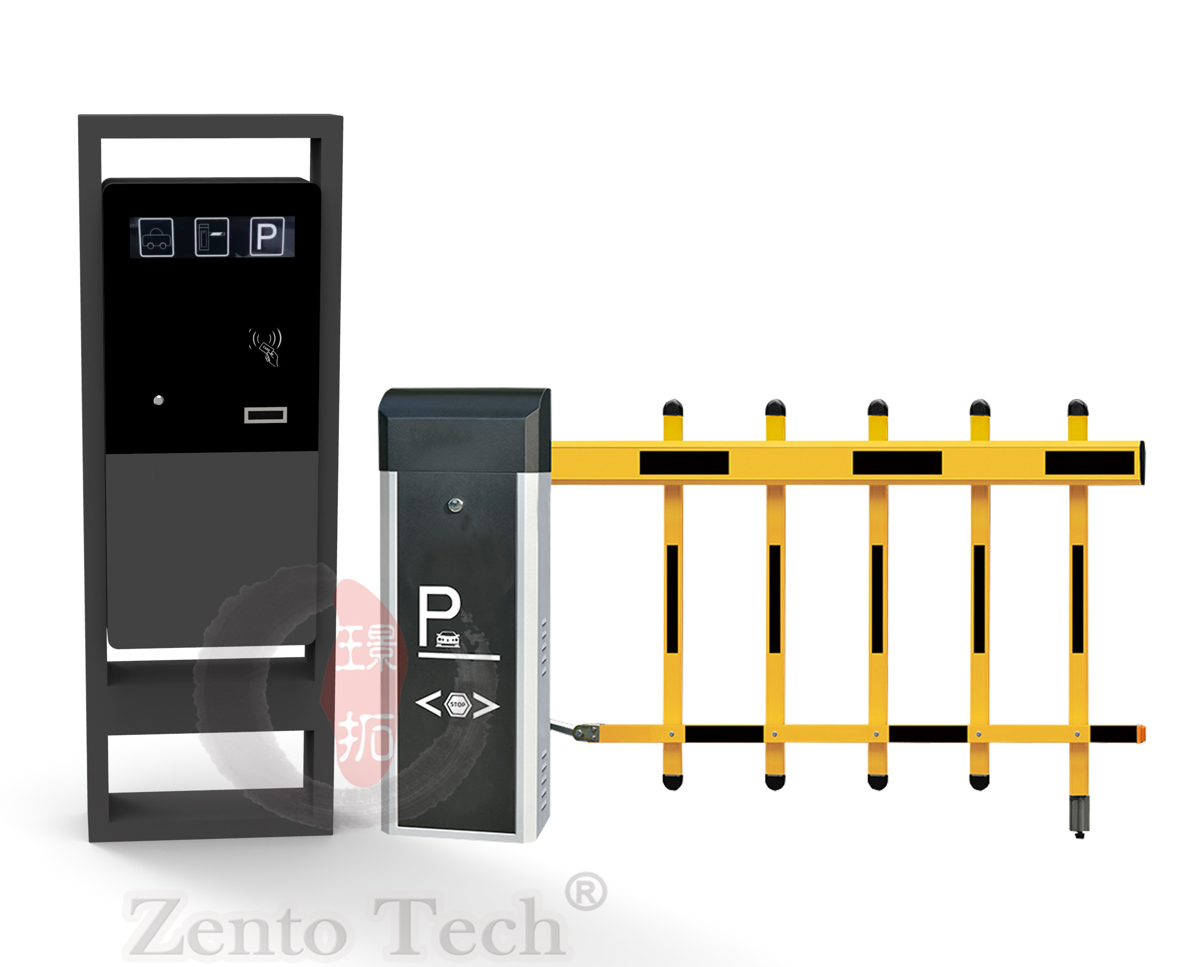 Smart Parking Management System RFID Card/Ticket Access Control Automatic Opening Barrier Parking System