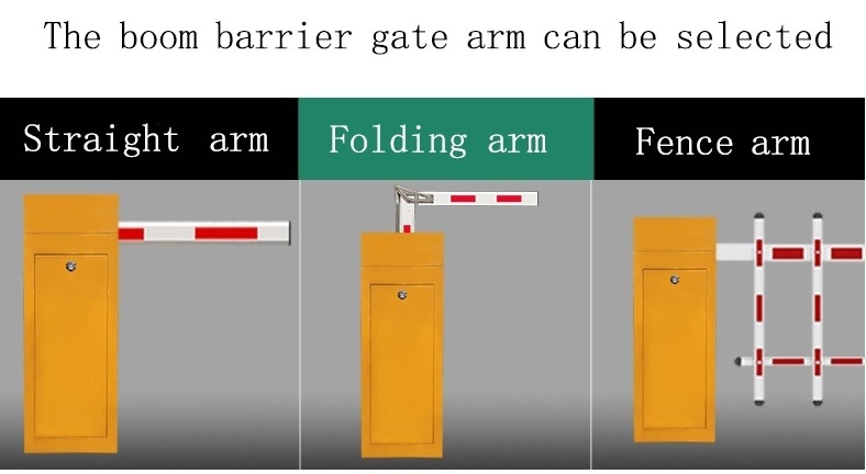 Automatic Remote Control Boom Barrier Security Gate for Car Parking System Drop Arm Barrier