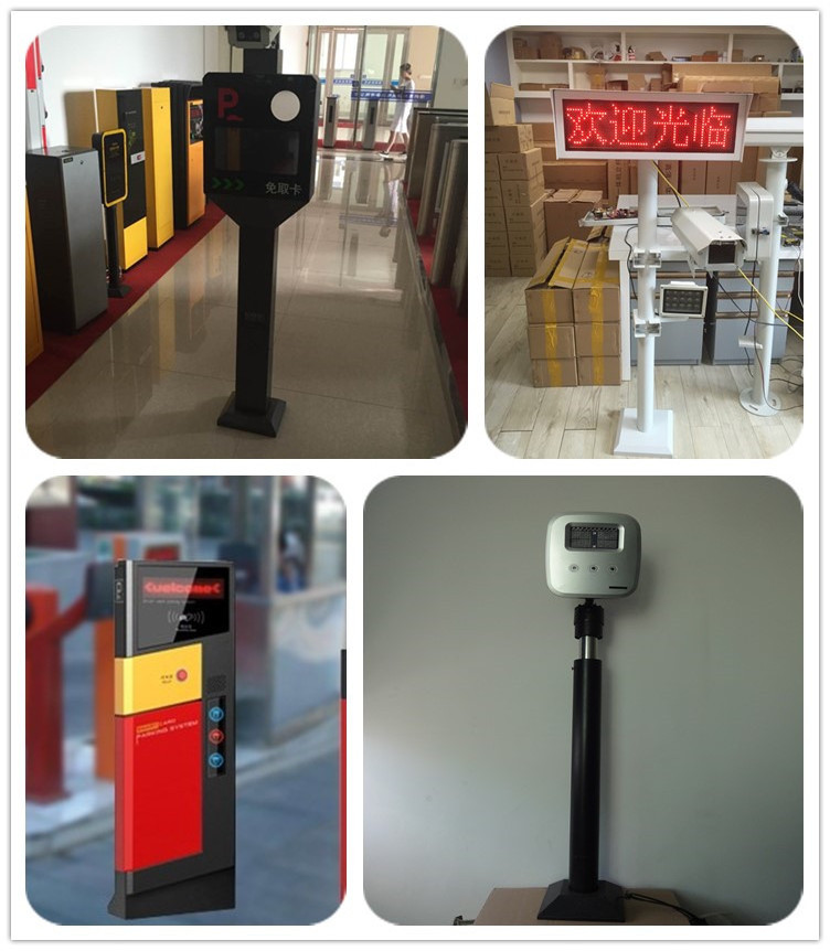 Hot automatic security car barrier traffic counter motorized anpr/ wireless lpr camera license plate recognition parking system