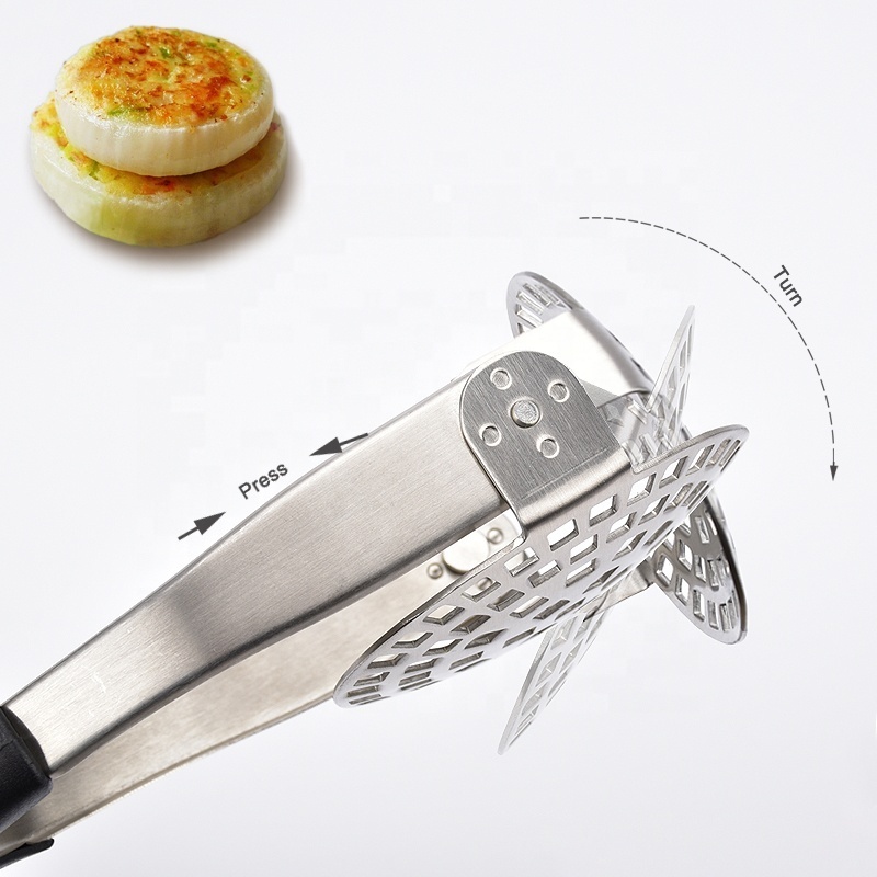 2019 New product Manual Rotatable Stainless Steel Potato Masher Press Ricer