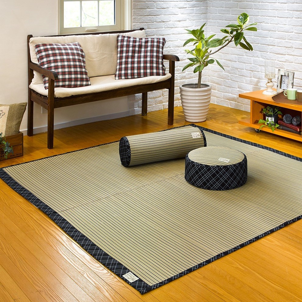 High quality Japanese rug made of plant based tatami soft tatami mats home goods decorations for home luxury