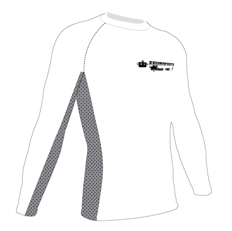 customized blank white long sleeve fishing shirts high performance quick dry UPF 50 vented fishing shirts