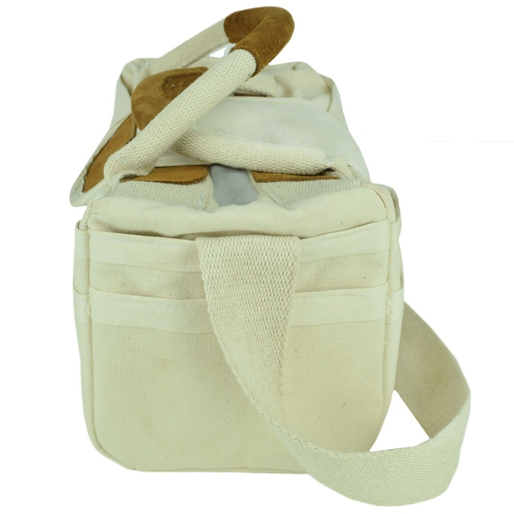 Classic Canvas Tool Bag Heavy Duty Rigger Bag Garden Tool Bag