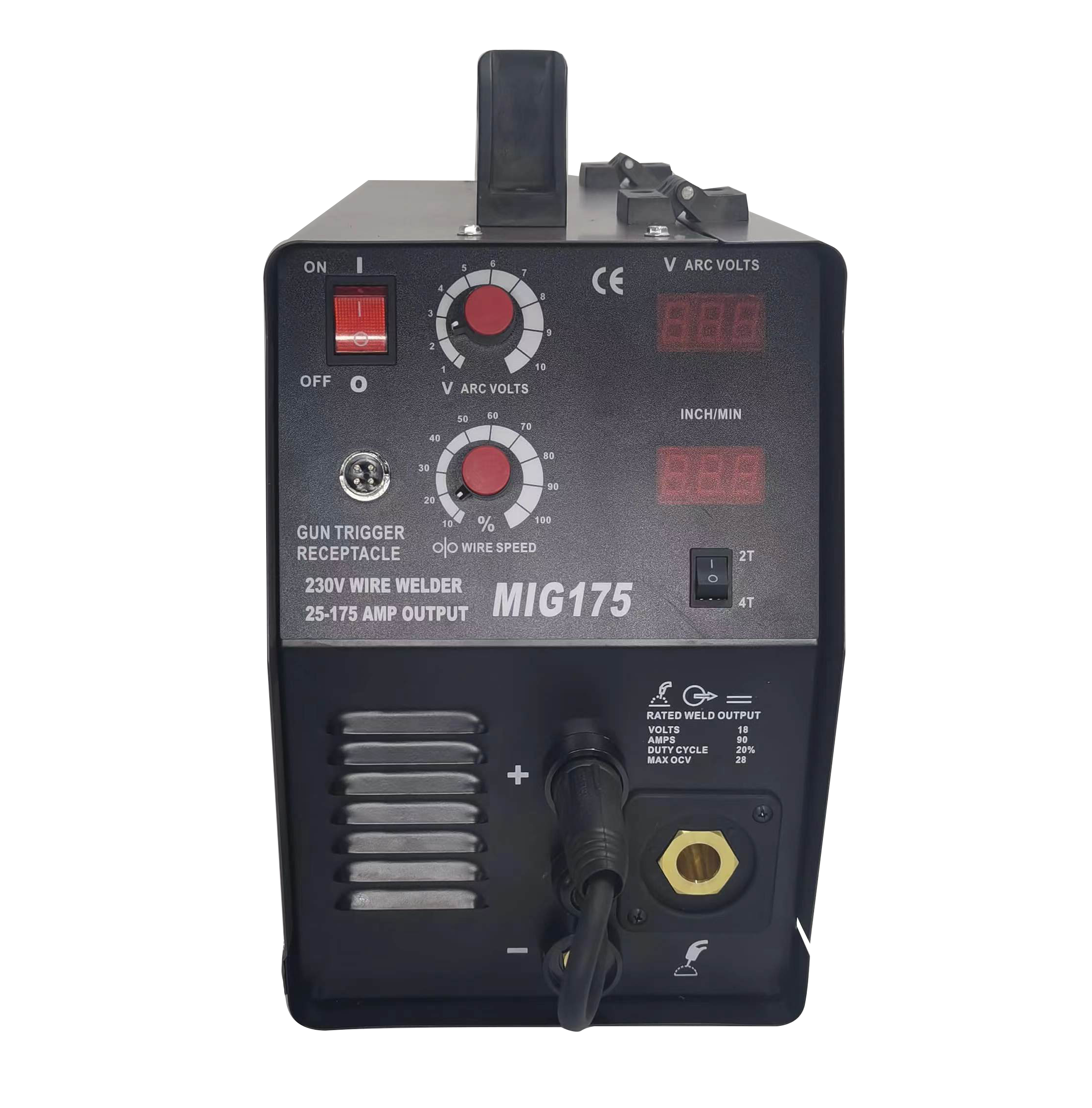 Lotos MIG175 welder welding mig machine 200amp  IGBT single phase aluminium mini welding machine welding mig