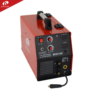 LOTOS MIG140  mig mag Welder inverter co2  aluminum inverter welding machine machine price for sale home use