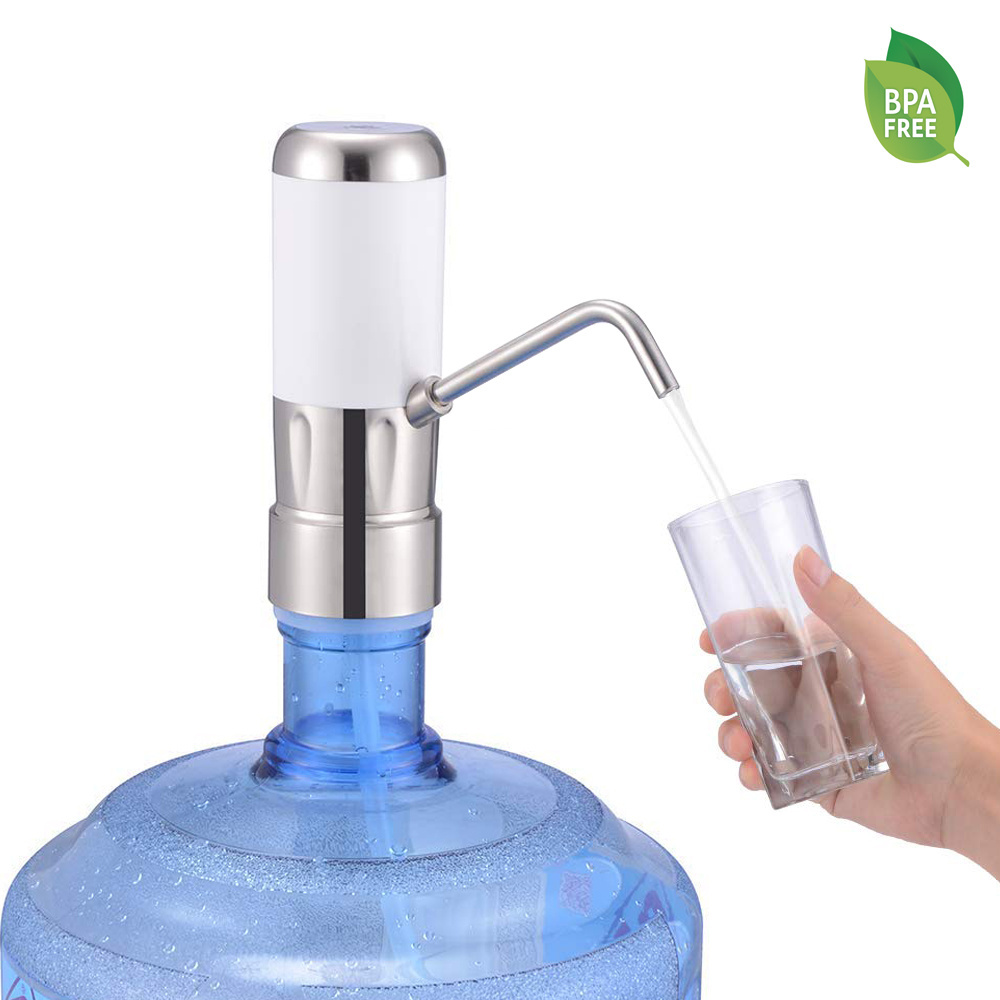 Best Price Portable Wireless Dispenser Drinking Battery Water Pump 5 Gallon Bottled Drinking Fountain Pump Cold Stand Plastic