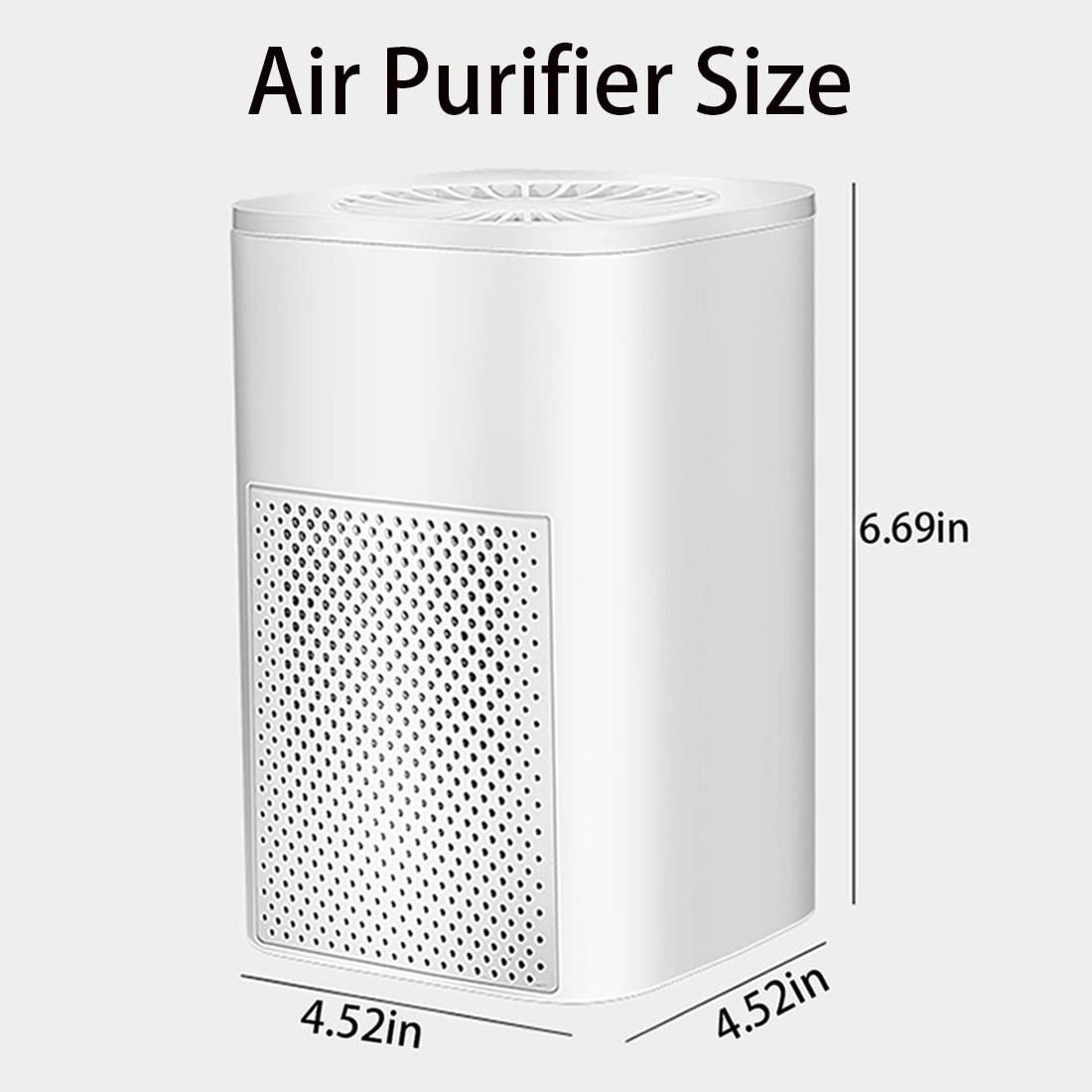 China Wholesale Household Portable Air Purifier Factory Usb Rechargeable Desktop Car Portable Air Purifier