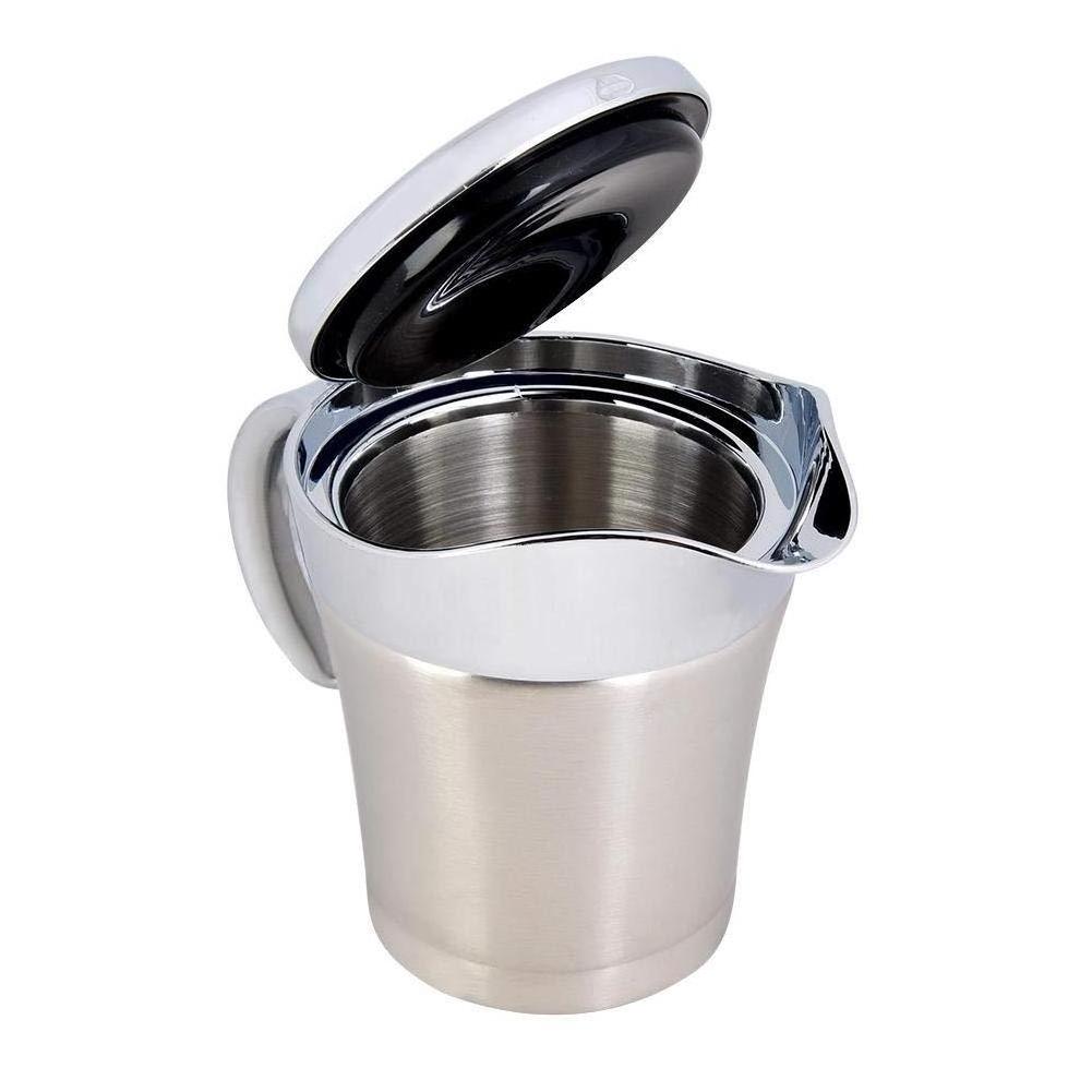 Stainless Steel Gravy Container Boats Pot Double-Layer Insulation Fruit Juice Dispenser Steak Juice Sauce Thermal Thermo Jug