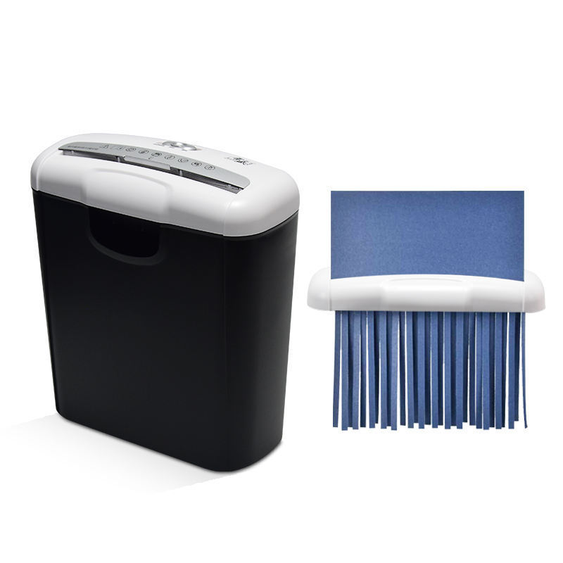 Office Electric Silent Paper Shredder A4 6 Sheets Mini Household Paper Shredder Machine