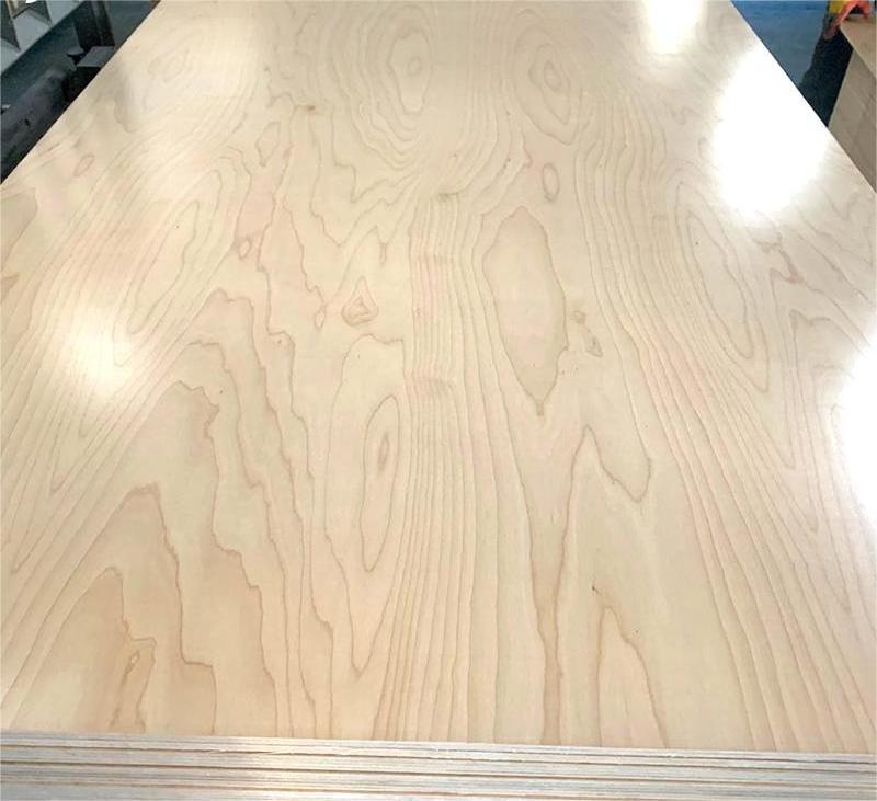 FSC SGS Carb grade UV birch surface AAA plywood high-end furniture