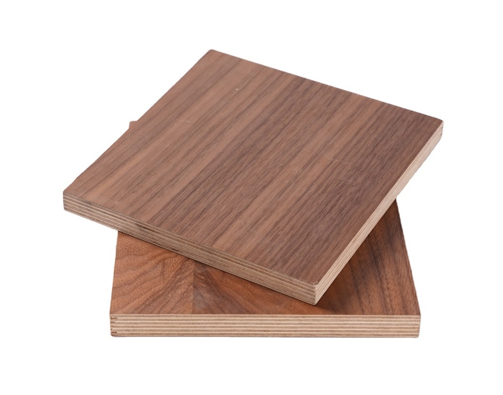 High quality 3-25mm 1220*2440 mm wood grain melamine laminated plywood