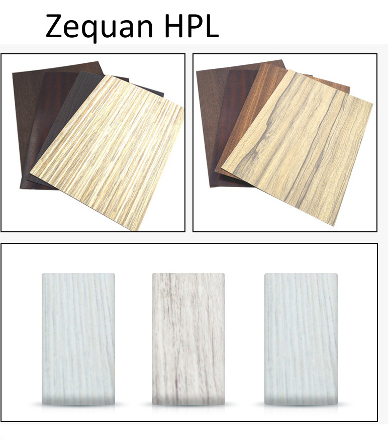 Factory direct sales Compact Hpl_high Pressure Hpl Laminate Sheet Hpl Panels