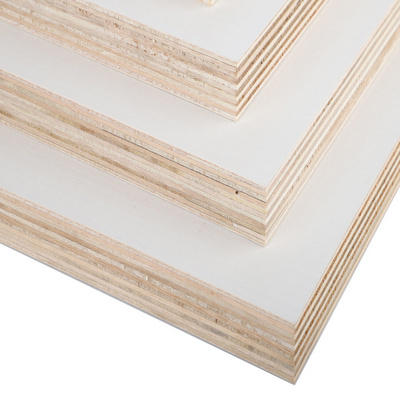 3mm 5mm 9mm 12mm 15mm 18mm 4x8 white wood grain textured embossed melamine paper coated laminated plywood board sheet