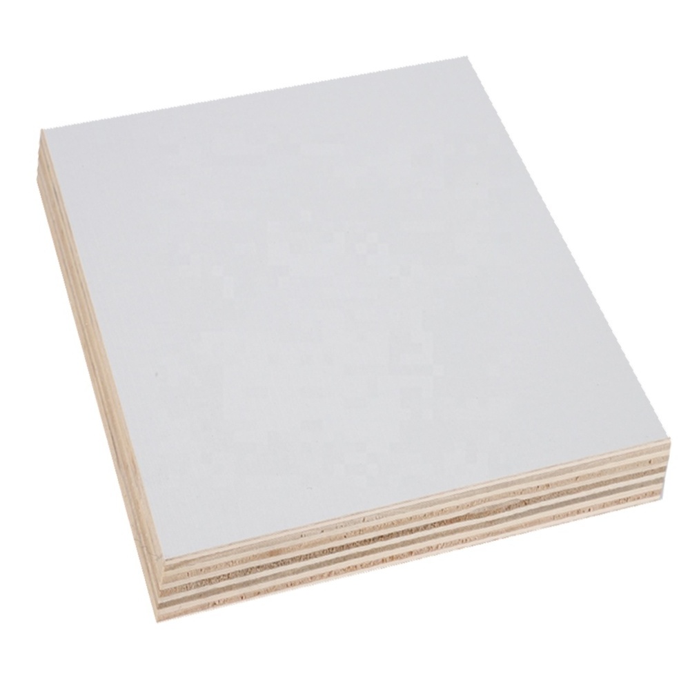 cheap price paper blue red color melamine face plywood sheets