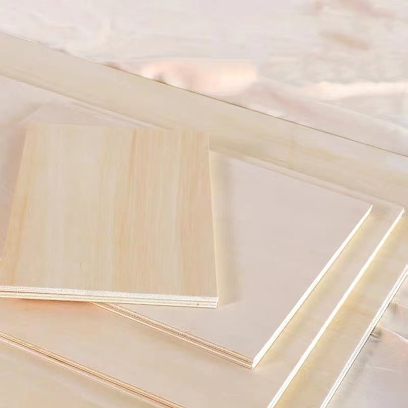 High Quality E0 Glue 1.5mm 2mm 3mm 4mm 5mm 6mm 7mm 8mm Basswood Sheets