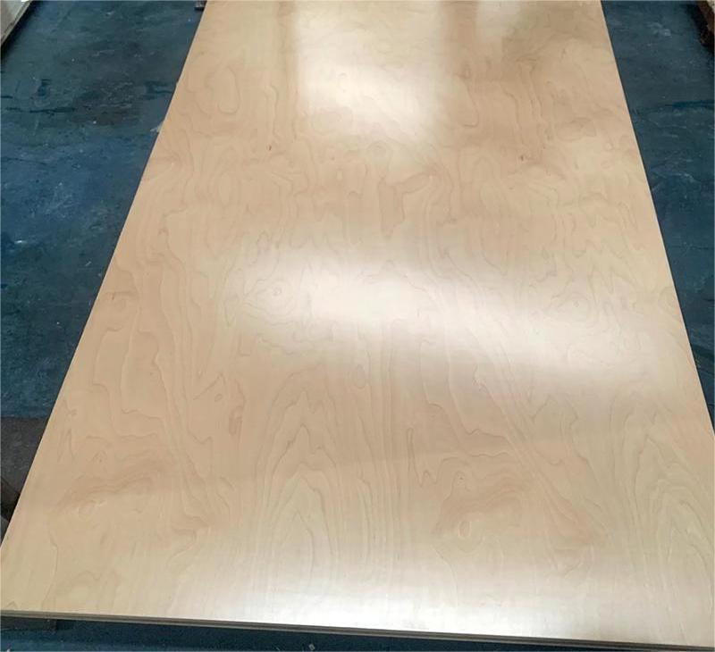 FSC SGS Carb grade UV birch surface AAA plywood high-end furniture