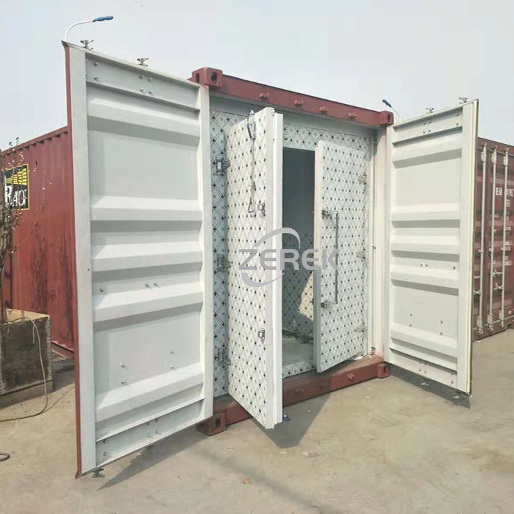 Small container freezer solar powered cold room