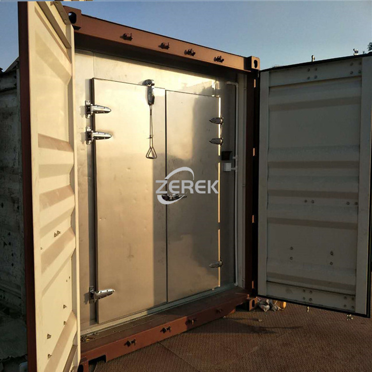 Small container freezer solar powered cold room