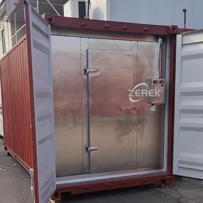 Small container freezer solar powered cold room