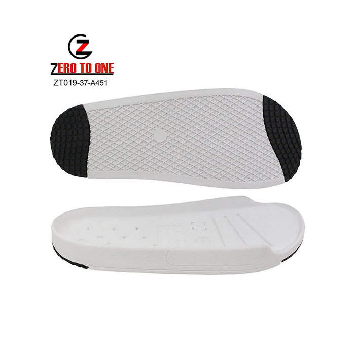 Stylish Light Weight Custom Service Double Color Eva Injection Pvc Foaming Materi For Kids Summer Slipper