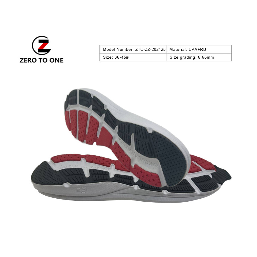 Hottest Running Sport Shoes Outsole Lightweight Soft EVA Jogging Sneaker Sole Marathon Outdoor Casual Soles