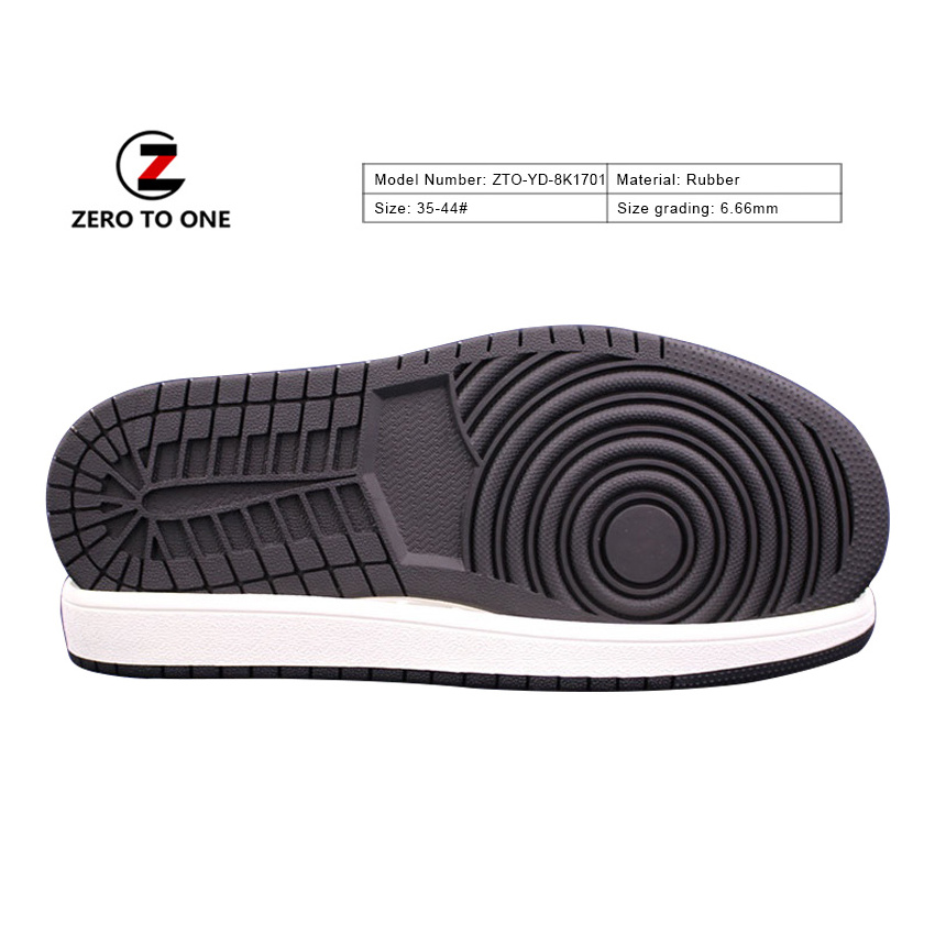 Best Sellers Casual Sole Manufacturer Anti Skid Soft Men Women Rubber Material Wide Buy Shoe Fashion Soles