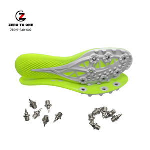 Football Sneaker Suela Manufacturer Tpu Pvc Track Sprint Soles Shoes Sport Spike Sole Shoe Making