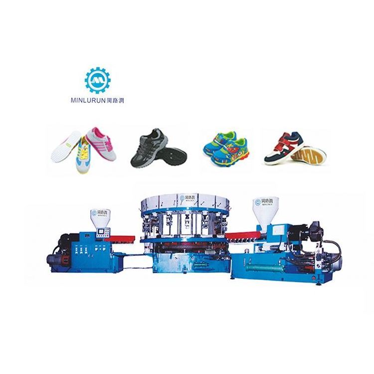 Automatic Single Color PVC TPR Sport Shoe Upper Lasting DIP Outsole Injection Machine Shoe Finishing Machines