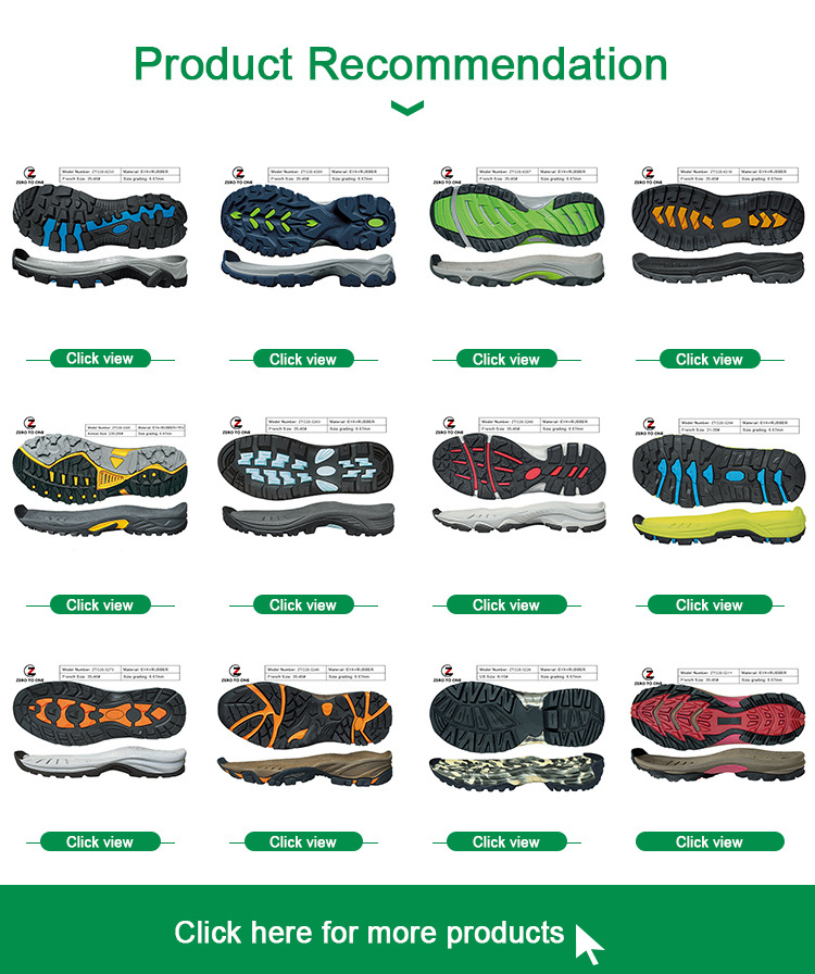 Zero To One Brand Sports Shoes Sole Air Cushion Outsole  Rubber EVA Sneaker Running Soles