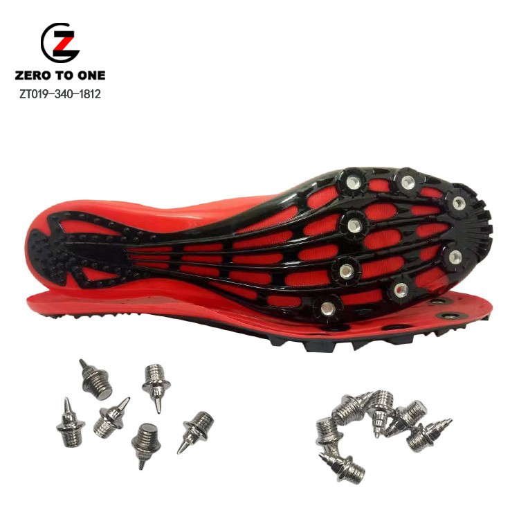 Football Sneaker Suela Manufacturer Tpu Pvc Track Sprint Soles Shoes Sport Spike Sole Shoe Making