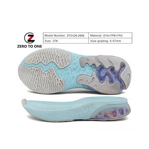 Zero To One Brand Sports Shoes Sole Air Cushion Outsole  Rubber EVA Sneaker Running Soles