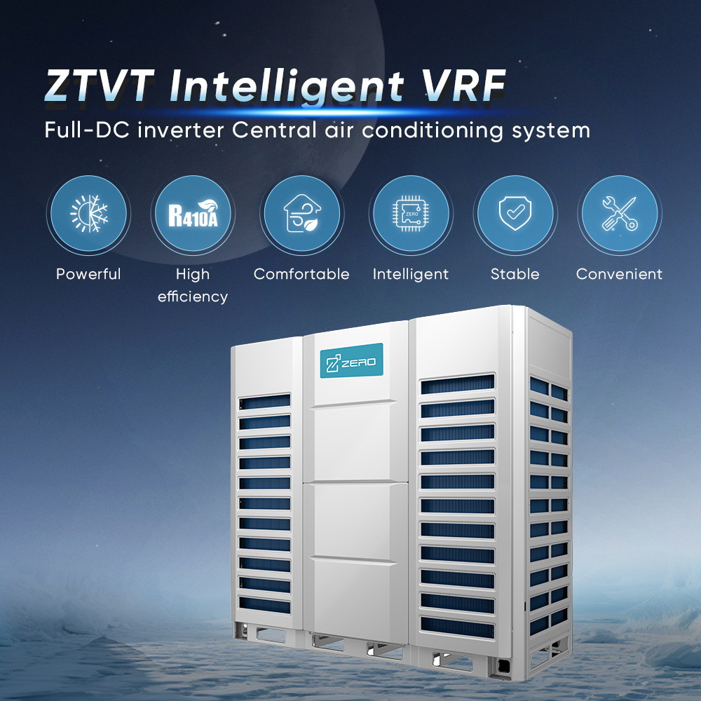 ZERO 3000btu 18000btu 24000btu split unit VRF air conditioner 220v 380v 50Hz air condition