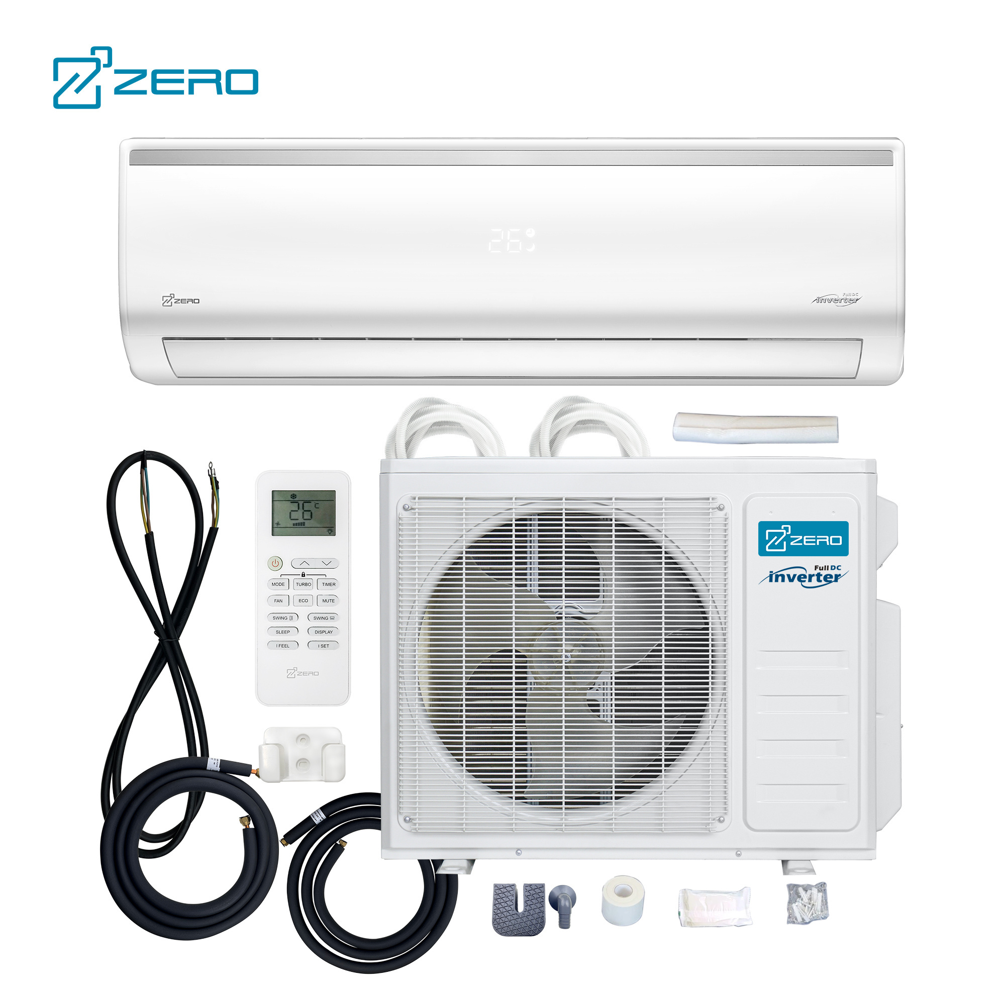 ZERO Z-MAX 60Hz Mini Split Air Conditioner And Heater 9000 18000 BTU Air Conditioner Split System Air Conditioners