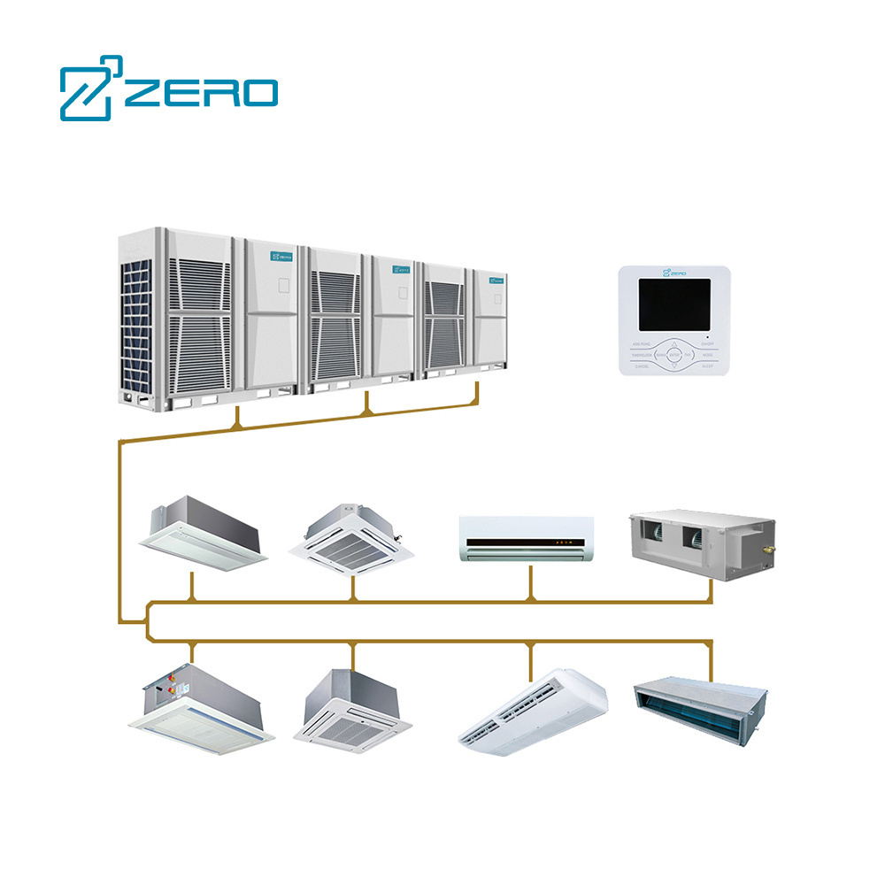 ZERO Brand Commercial Floor Ceiling AC Duct VRV VRF System Air Conditioning Cooling Units 8 Ton Central Air Conditioner