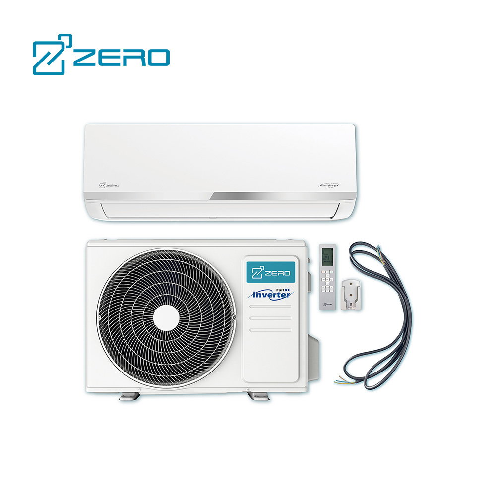 ZERO R410A 24000 30000 BTU Mini Split Air Conditioners 1Ton AC Inverter Split AC Wall Mounted Smart Air Conditioner