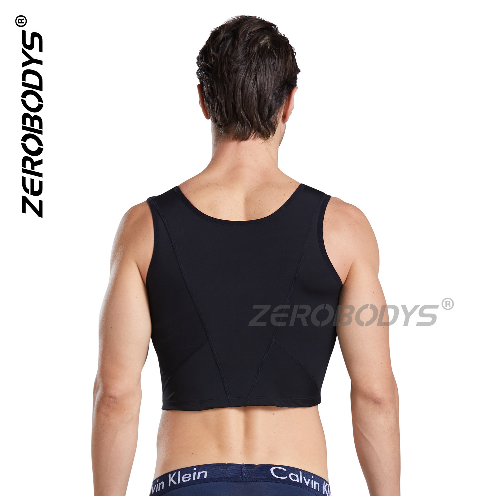 ZEROBODYS W013 Post Surgery Bra Fajas Para Hombres Slimming Body Shaper Corset Compression Shirts Hide Gynecomastia Chest Vest