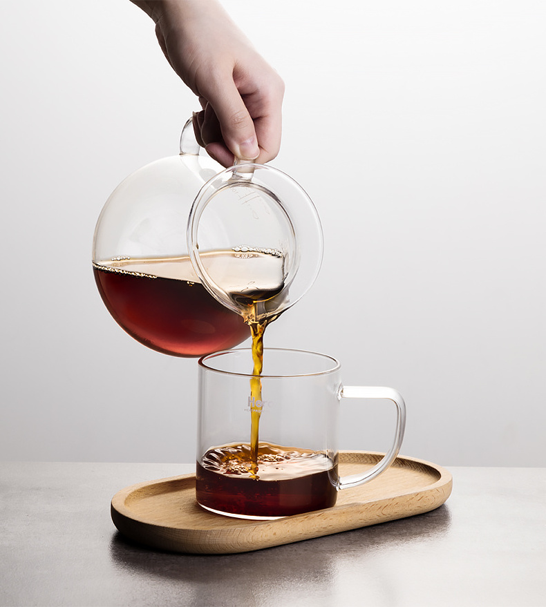 zero Hero Wholesale Price Drinking Tea Sets Server Glass Coffee Decanter