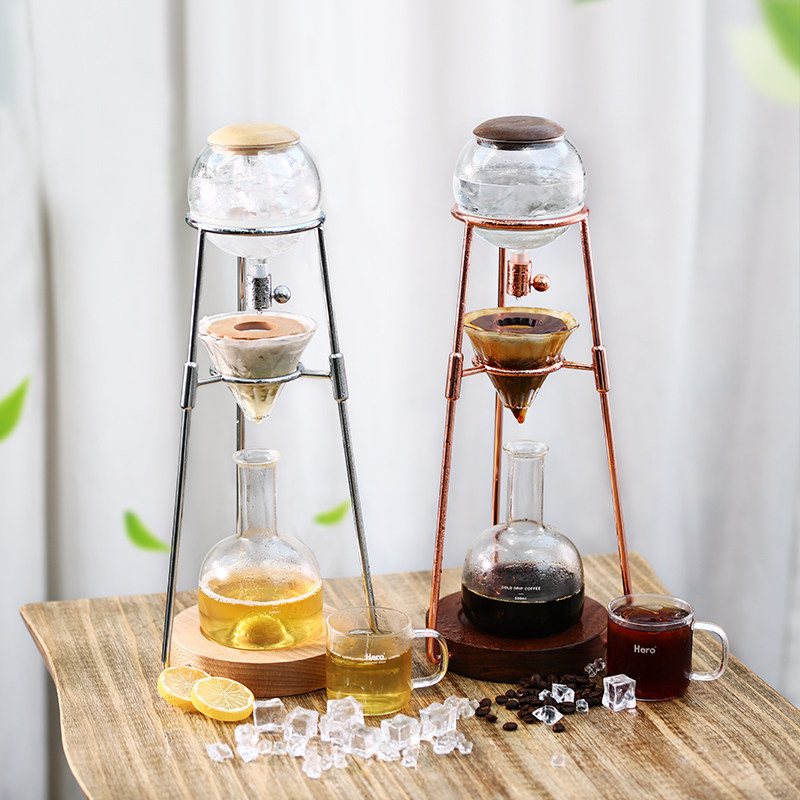 zeroHero Dingyuan Mini Cold Brew tower Coffee Maker ice drip for Iced Coffee