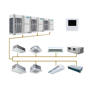 China Floor 4 Way Cassette VRV Central Air Conditioning Indoor Type 48000 60000 Btu VRF System Air Conditioner