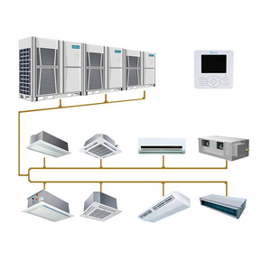 R410a Multi AC Inverter HVAC System 5 Ton Central Air Conditioning Type Split Unit Duct Zone VRF VRV System Air Conditioner