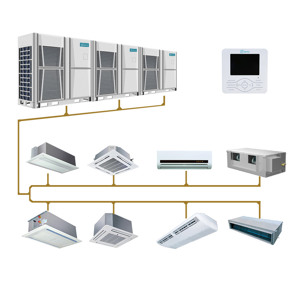 Manufacturers Casette AC Inverter Central Air Conditioning Floor Standing Split 20 Ton VRF VRV System Air Conditioner