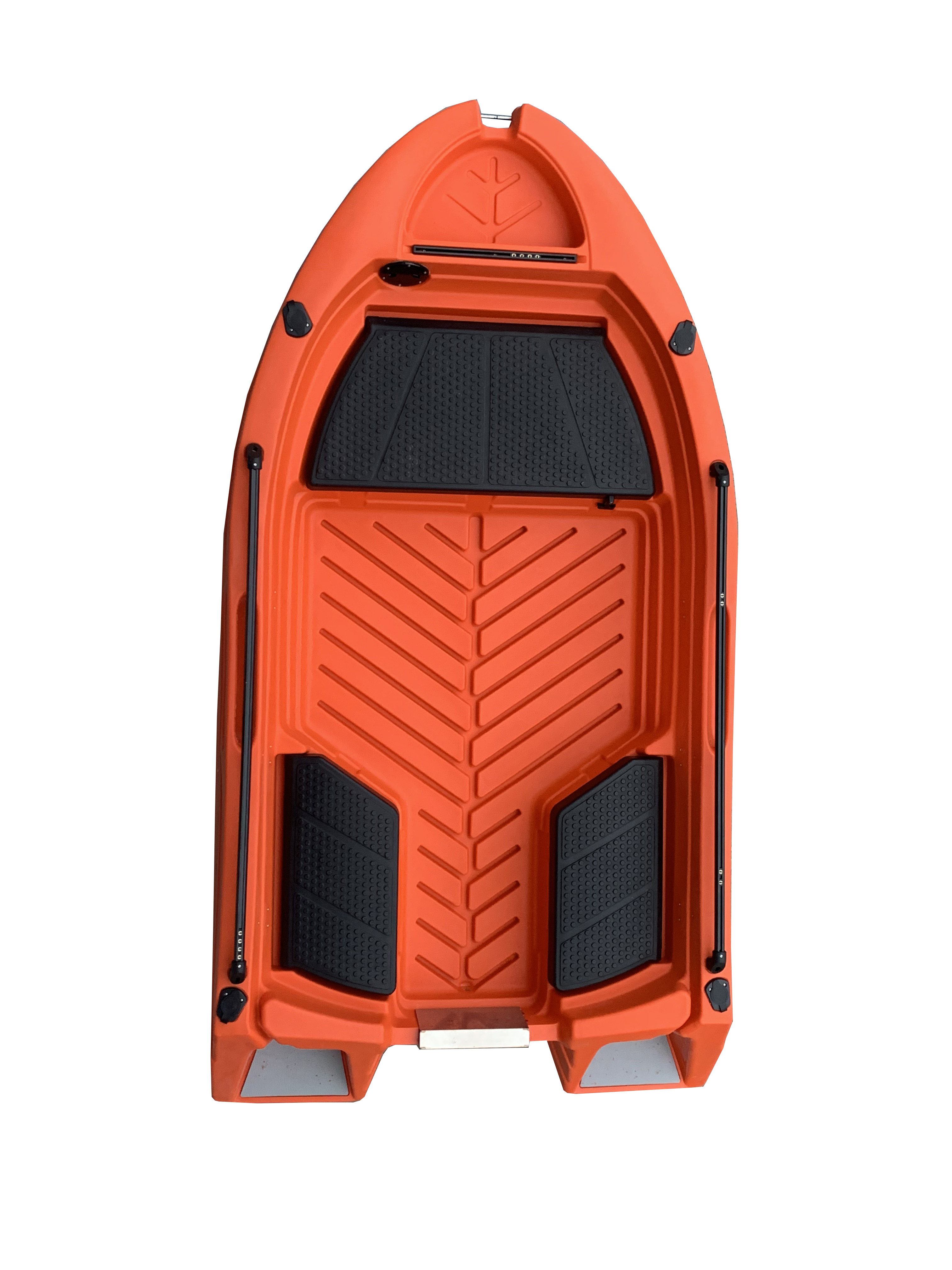 zero kayaks rotomolded polyethylene plastic fishing boats lure solo skiff fishing canoe/kayak with motor jet boats